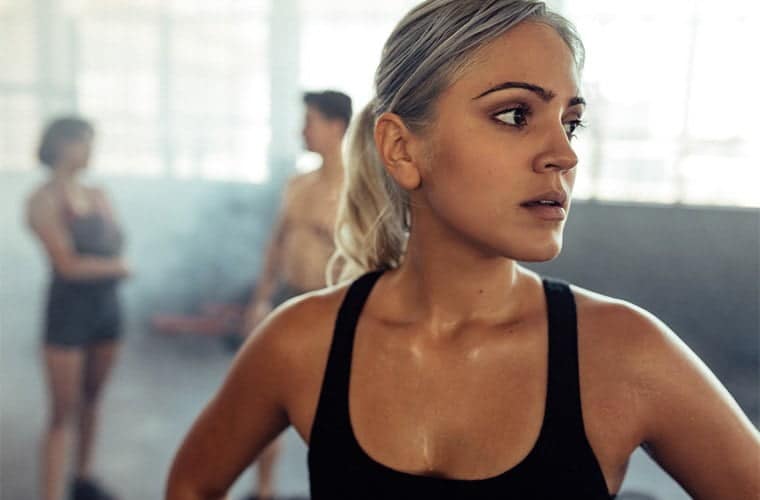 What happens to your skin when you work out